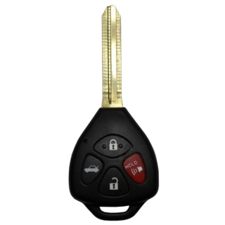 2006 - 2011 OEM Toyota 4 Button Remote Head Key - 4D67 chip - HYQ12BBY