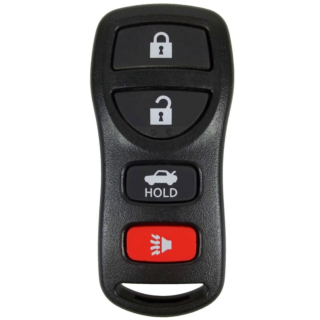 2002 - 2010 Nissan & Infiniti 4 Button Keyless Entry Remote Fob - KBRASTU15