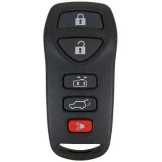 2004 - 2010 Nissan Quest 5 Button Keyless Entry Remote Fob - KBRASTU51 
