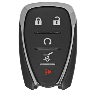 2018 - 2020 Chevrolet 5 Button Smart Remote w/ Hatch - Emergency Key Included - 433Mhz - HYQ4EA