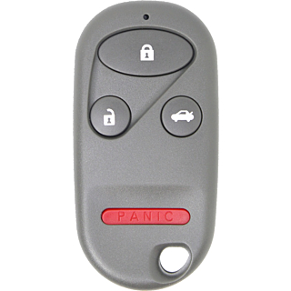*SHELL & PAD ONLY* Honda/Acura 4 Button Keyless Entry Remote Fob Shell/Case/Housing for FCC ID KOBUTAH2T