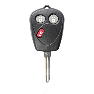 2005 - 2009 Saab 9-7x 3 Button Remote Head Key - SFU1008552