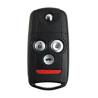 2009 - 2014 Acura 4 Button Remote Flip Key - MLBHLIK-1T - Driver 1