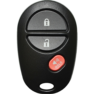 2004 - 2017 OEM Toyota 3 Button Keyless Entry Remote Fob - GQ43VT20T
