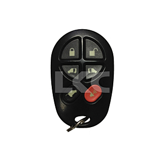 2004 - 2015 OEM Toyota Sienna 6 Button Keyless Entry Remote w/ Rear Hatch - GQ43VT20T