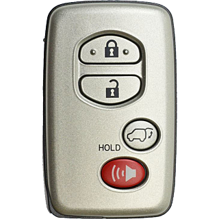 2009 - 2016 Toyota Venza 4 Button Smart Key w/ Hatch - Emergency key included - GNE board - HYQ14ACX