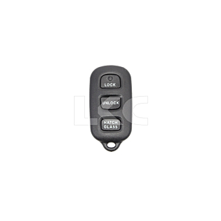 2003 - 2008 Toyota/Pontiac Keyless Entry Remote - 4B Hatch Glass GQ43VT14T 