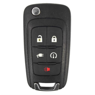 2011 - 2015 Chevy Volt Remote Flip Key - PEPS - OHT05918179 - 315mhz