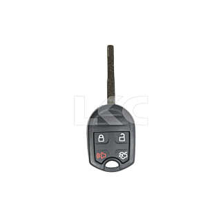 *SHELL ONLY* Ford 4 Button Remote Head (New Style) Key w/ Trunk - High Security Blade - OUCD6000022, CWTWB1U793, CWTWB1U722