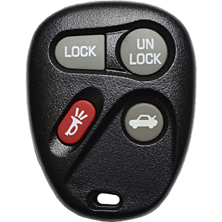 2004 - 2006 Replacement GMC Envoy XUV 4 Button Remote w/ Rear Glass (See details in description) - MYT3X6898B