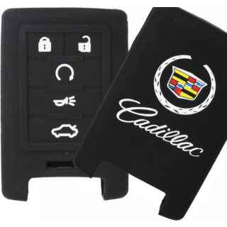 *PROTECT YOUR REMOTE* Cadillac 5 Button Keyless Entry Remote Fob Silicone Cover