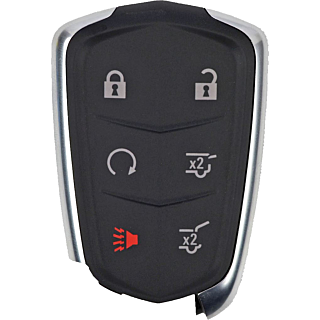 2015 - 2020 Cadillac Escalade 6 Button Smart Remote - Emergency key included - 315Mhz - HYQ2AB