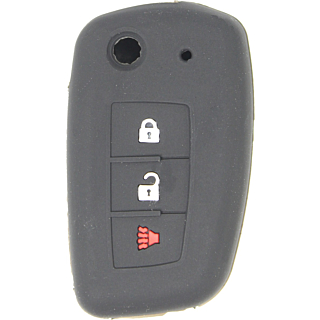 Nissan Rogue 3 Button Flip Silicone Cover