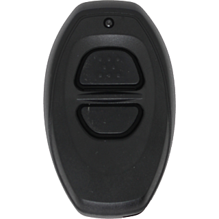 *SHELL & PAD ONLY* Toyota 2 Button Keyless Entry Remote Fob Casing - Black - BAB237131-022
