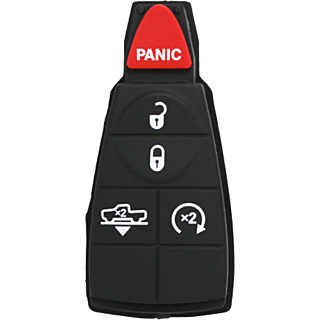 Dodge RAM 5 Button w/ Remote Start & Air Suspension Fobik Pad Replacement - Only for fobiks with FCC ID: GQ4-53T