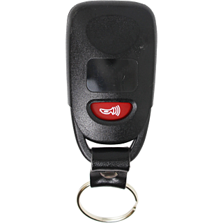 *SHELL & PAD ONLY* Hyundai/Kia 3 Button Remote Fob Casing - NYOSEKS-AM08TX, OSLOKA-850T, OSLOKA-320T, OSLOKA-110T, NYOSEKS-09TX, NYOSEKS-SL10ATX, OSLOKA-672T