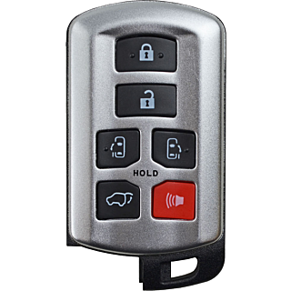 *SHELL & PAD ONLY* Toyota Sienna 6 Button Smart Remote Casing - HYQ14ADR