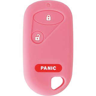 *PROTECT YOUR REMOTE* Honda 3 Button Keyless Entry Remote Fob Silicone Cover - Pink