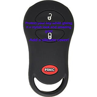 1999 - 2005 Replacement Chrysler/Dodge/Plymouth 3 Button Keyless Entry Remote Fob - GQ43VT17T