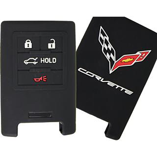 *PROTECT YOUR REMOTE* Chevrolet Corvette 4 Button Smart Remote Silicone Cover