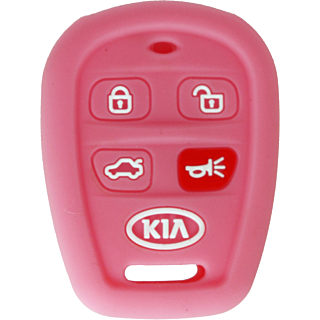 *PROTECT YOUR REMOTE* Kia 4 Button Silicone Cover - Pink