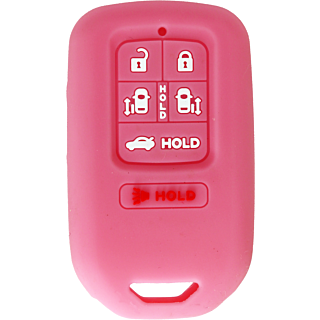 *PROTECT YOUR REMOTE* Honda Odyssey 6 Button Silicone Cover - Pink
