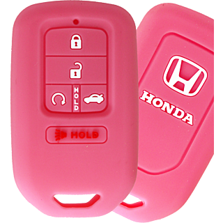 *PROTECT YOUR REMOTE* Honda 5 Button Silicone Cover - Pink