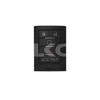 *SHELL & PAD ONLY* Cadillac 5 Button Smart Remote Casing w/ Trunk "Hold" - FOR HIGH SECURITY EKEYS ONLY - NBG009768T