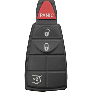 Jeep 4 Button Fobik Pad Replacement - Only for fobiks with FCC ID: IYZ-C01C