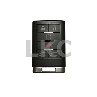 *SHELL & PAD ONLY* Cadillac Escalade 6 Button Keyless Entry Remote Fob Casing - OUC60000223