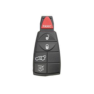 *PAIR OF* Jeep 5 Button Fobik Pad Replacement - Only for fobiks with FCC ID: IYZ-C01C
