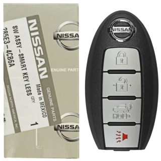 *NEW OEM* 2014 - 2016 Nissan Rogue 4 Button Smart Remote - Emergency key included - KR5S180144106 