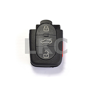 1999 - 2005 Audi 4 Button Remote Flip Key - Blade Piece Included - MYT8Z0837231 - 4D083-7231M