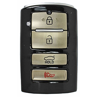 2014 - 2015 Kia Cadenza 4 Button Smart Remote - Emergency Key Included - SY5KHFNA04
