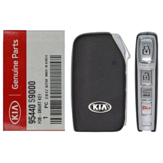 *NEW OEM* 2020 Kia Telluride 4 Button Smart Remote w/ Hatch - Emergency Key Included - TQ8-FOB-4F24