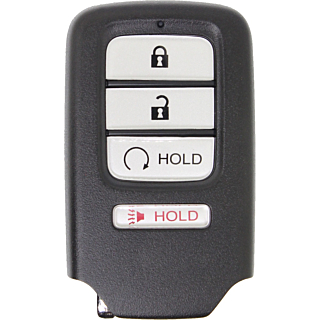 2017 - 2019 Honda Ridgeline 4 Button Smart Remote w/ Remote Start - Emergency Key Included - A2C97488400