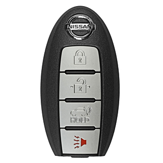 2014 - 2016 Nissan Rogue 4 Button Smart Remote w/ Hatch - Emergency key included - KR5S180144106