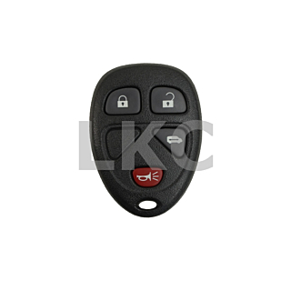 2005 - 2007 GM 4 Button Keyless Entry Remote Fob w/ Sliding Door - KOBGT04A - 15100812 or 15788021