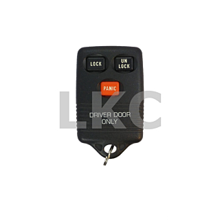 1993 - 1998 Ford, Lincoln, and Mercury 3 Button Keyless Entry Remote (Driver Door Only Key) - GQ43VT4T