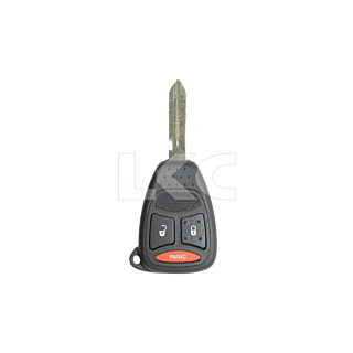 2004 - 2009 Dodge & Mitsubishi 3 Button Remote Head Key WITHOUT Transponder - KOBDT04A