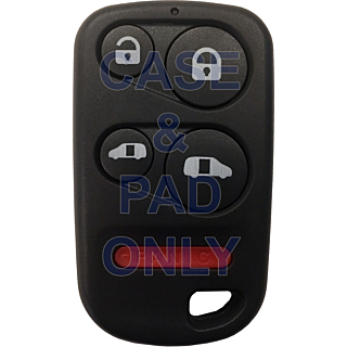 *SHELL & PAD ONLY* Honda Odyssey 5 Button Keyless Entry Remote Fob Casing - E4EG8DN,OUCG8D-440H-A