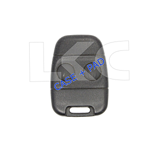 *SHELL & PAD ONLY* Land Rover Freelander 2 Button Keyless Entry Remote Casing - KHH 17TN