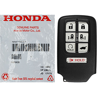 *NEW OEM* 2018 - 2020 Honda Odyssey 7 Button Smart Remote - Emergency Key Included - KR5V2X