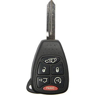 2007 - 2010 Jeep Commander Limited 6 Button Remote Head Key w/ Remote Start - OHT692427AA