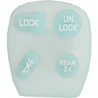 *PAD ONLY* GM 4 Button Glow Pad w/ Button Lettering - KOBUT1BT/KOBLEAR1XT,/ABO0204T, L2C0005T/AB01602T/AB01502T/ABO1502T