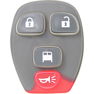 *PAD ONLY* GM (Vans) 4 Button Keyless Entry Remote Pad - OUC60270/OUC60221