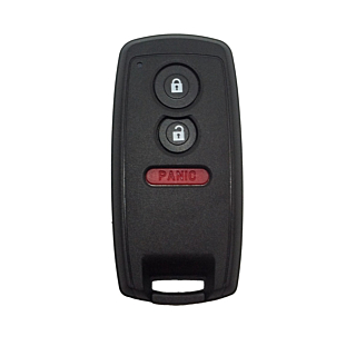 *SHELL & PAD ONLY* Suzuki Grand Vitara/SX4/Sport 3 Button Prox Remote Casing - KBRTS003