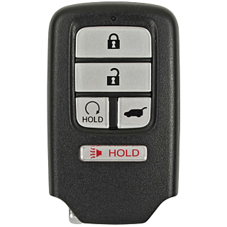 2016 - 2020 Honda 5 Button Smart Remote w/ Hatch - Emergency key included - KR5V2X