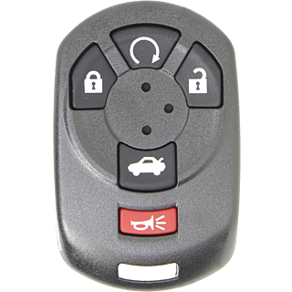 *SHELL & PAD ONLY* Cadillac STS 5 Button Keyless Entry Remote Casing - M3N65981403