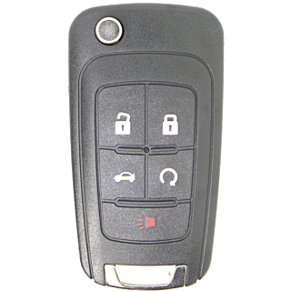 2010 - 2019 NEW Replacement GM 5 Button Remote Flip Key - OHT01060512